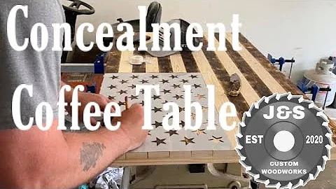 Concealment Coffee Table Build