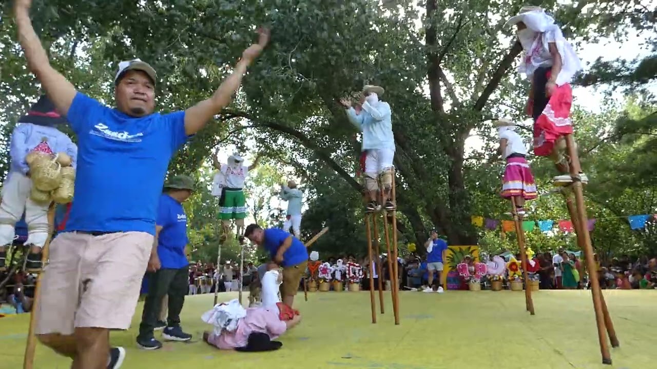 Guelaguetza New York 2023. Baile de los Zancudos