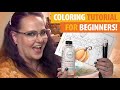 How to Color a Pumpkin with COLORED PENCILS