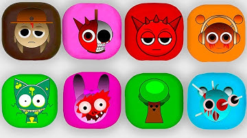 Guess which sprunki character will come out of the cubes PT.73 | How to make DIY paper sprunki