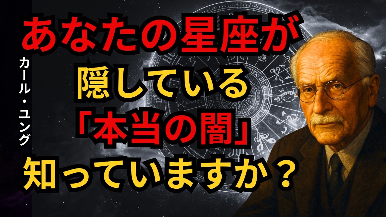 【衝撃】12星座の光と闇｜魂の12の扉をユング心理学で解く│カール・ユング [占星術] [無意識] [自己発見] [朗読]