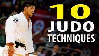 10 Incredible Judo Techniques from 10 Judo Superstars
