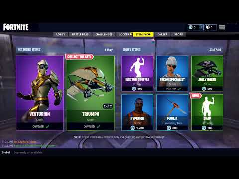 New Soccer Skins Red Card Emote Fortnite Item Shop June 14 Youtube