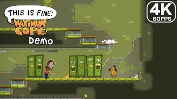 This Is Fine: Maximum Cope FULL DEMO Gameplay Walkthrough [4K 60FPS] - No Commentary