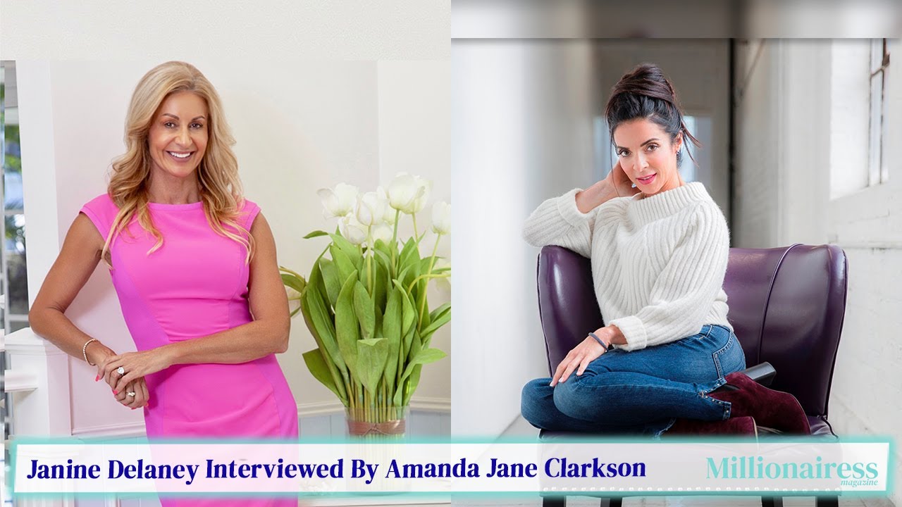 Janine Delaney Jump Rope Queen & Amanda Jane Clarkson Discuss Mind Body&Soul Millionairess Magazine