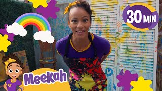 meekah rockets imagination station 30 minutes space pretend