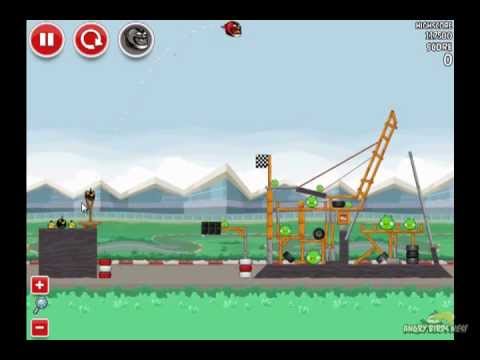 Angry Birds Heikki Silverstone (Britain) Walkthrough 3 Star Highscore Strategy Level 1