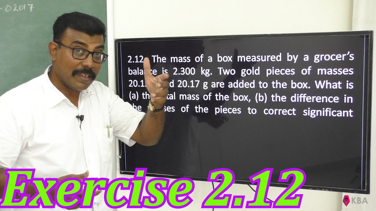 Physics Class 11 NCERT Solutions Chapter 2 Ex 2.12 Units And ...