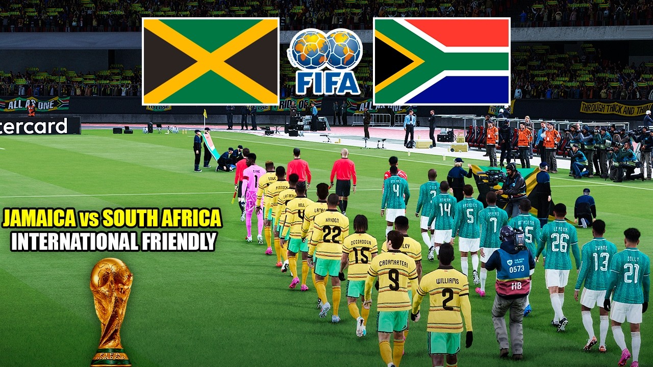 JAMAICA vs SOUTH AFRICA | International Friendly Match 2026 Preparation World Cup | Simulation PES21