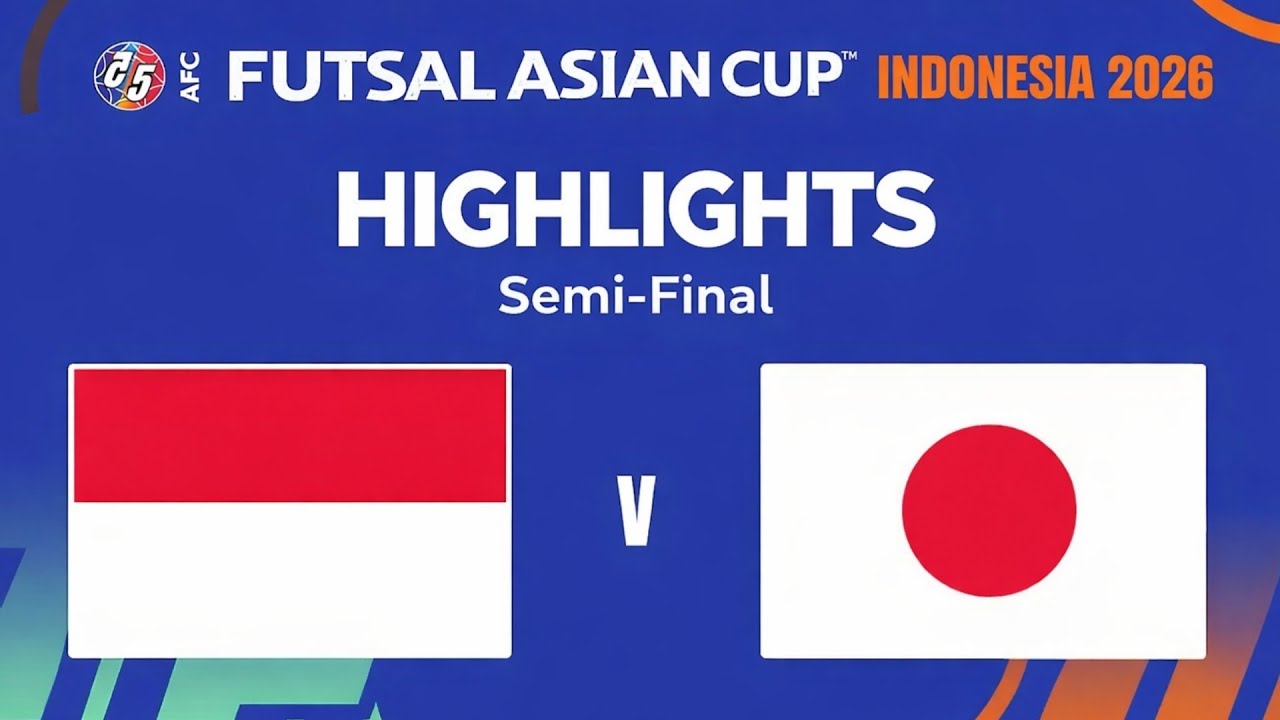 Highlights | Japan vs Indonesia | AFC Asian Futsal Cup | Semi-Final | Indonesia made history! 🇮🇩 👏🔥