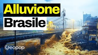 Alluvioni in Brasile, ecco le possibili cause e il confronto con l’evento del 1941