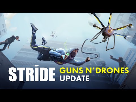 STRIDE - Guns N’ Drones Update | Meta Quest, Steam VR