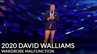 NTA 2020 David Walliams Wardrobe Malfunction