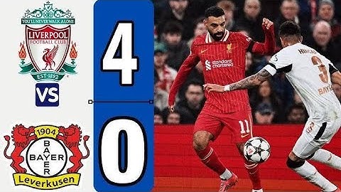 Reds on Fire! Liverpool 4-0 Bayer Leverkusen Champions League