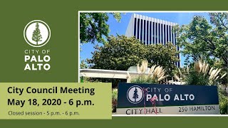 City Council Meeting - May 18, 2020