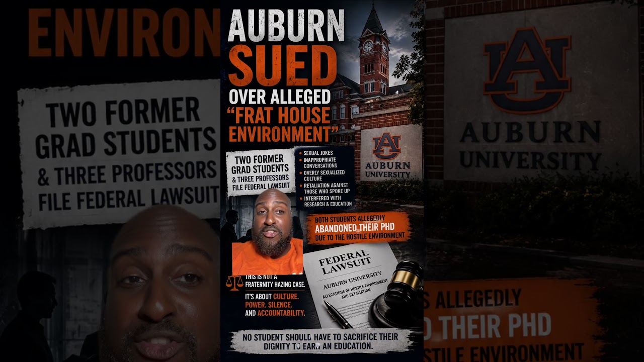#auburn #auburnuniversity #alabama  #sexualharrassment #university #lawsuit