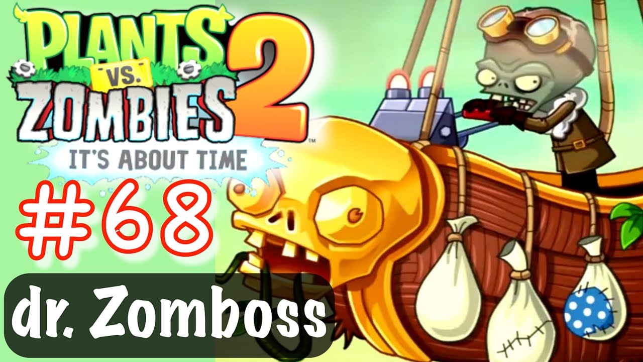 Plants vs Zombies 2 Lost City Day 32 Final -  Dr. Zomboss