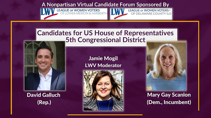 U.S. House of Representatives PA 5th Congressional...