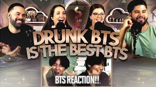 BTS "Drunk BTS Is The Best BTS" Reaction - This was hilarious!! 🤣 | Couples React