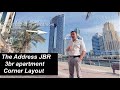 The Address Jumeirah Dubai | 3 bedroom apartment | corner layout