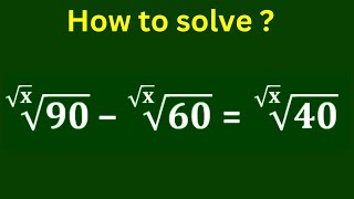 Math Olympiad Exponential Question | Can You Solve this? | Power & Quotient Rules Simplification