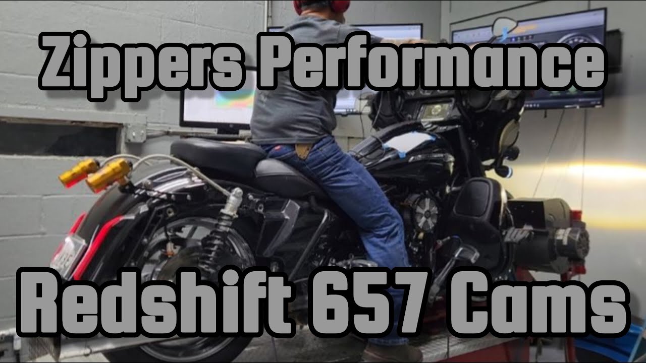 David Zippers Performance Redshift 657 Cams Screamin Eagle 110