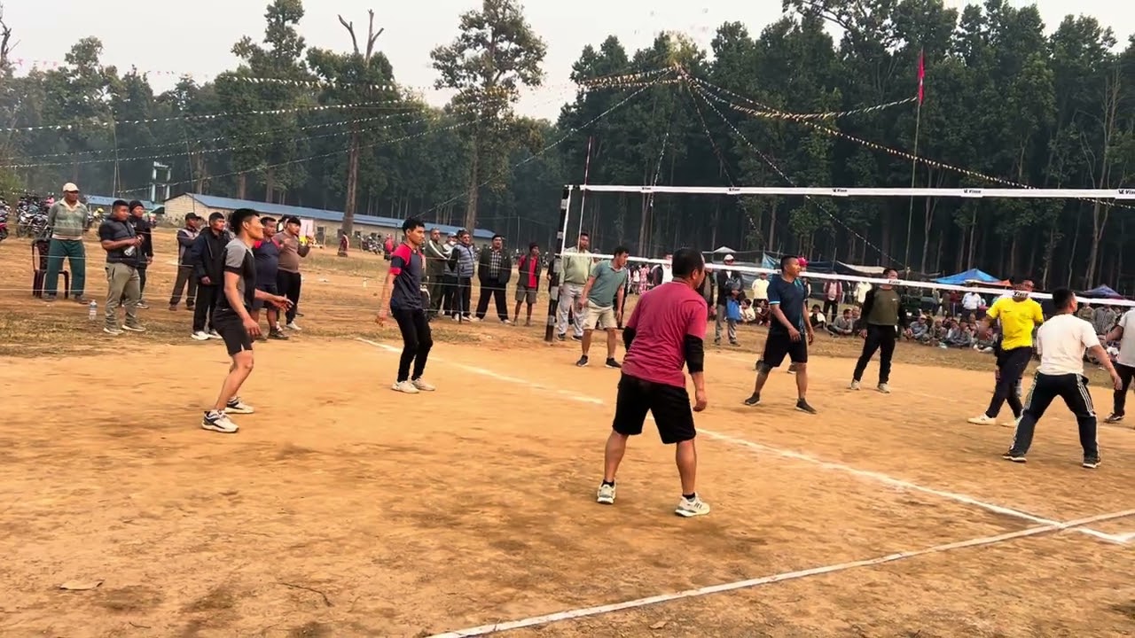#viral #veteran volleyball Dihi VS kawasoti