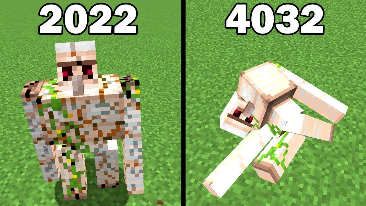 2022 vs 4032 physics in mobs minecraft - YouTube