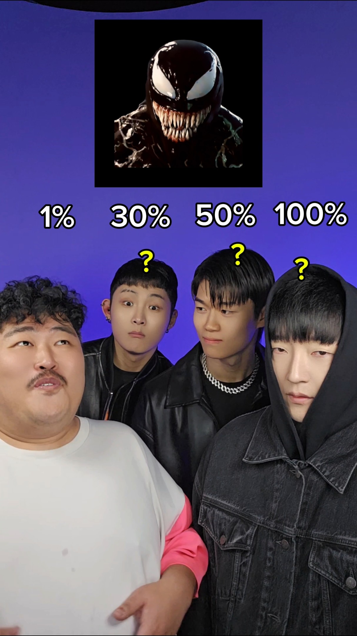 1% vs 30% vs 50% vs 100% Bloopers #beatbox #tiktok