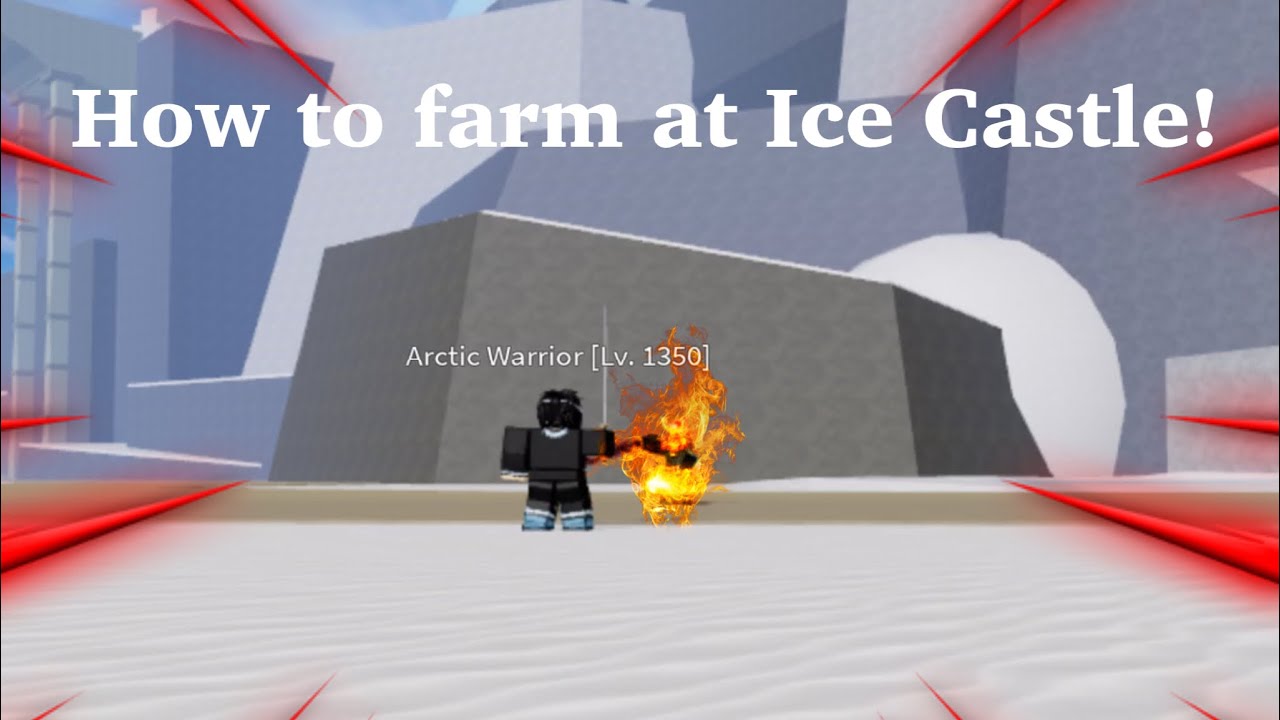 Ice Castle in the Second Sea by Blox Fruits [UPDATE 20.1]⭐