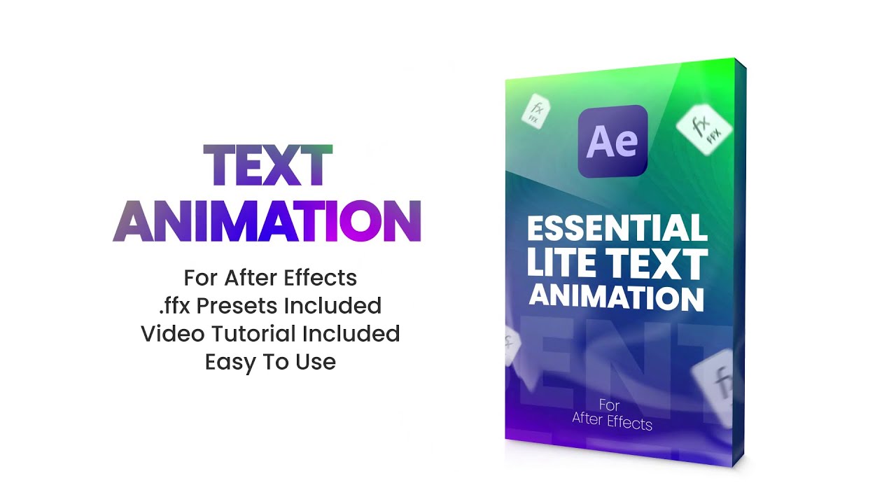 text animation presets or after effects template download - YouTube