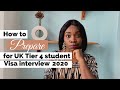 How to prepare  for UK tier 4 student visa interview| Part 2 of 4