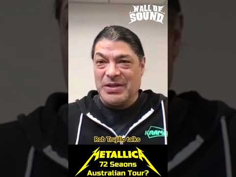 Rob Trujillo talks Metallica touring Australia and surfing with Kirk #metallica #metalheads #surf