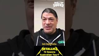 Rob Trujillo talks Metallica touring Australia and surfing with Kirk #metallica #metalheads #surf