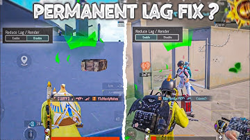 HOW TO FIX LAG / RENDER IN BGMI | 5 SETTINGS FOR REDUCE LAG | TAMIL