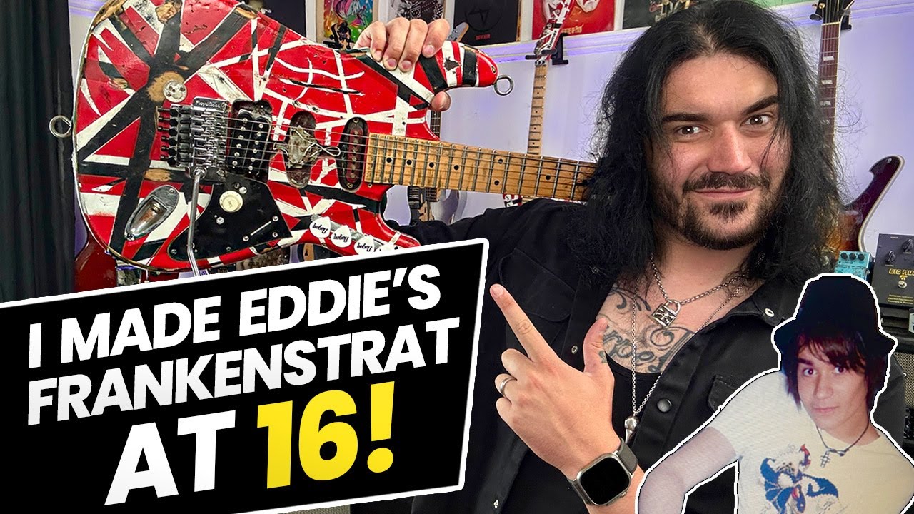 I Made Eddie Van Halen's Frankenstein Guitar At 16! - And I'm VERY Proud Of It!