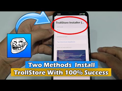 Update Two Methods  Install TrollStore With 100% Success On iOS 15.0 - 16.6.1 (A12 - A17 / M1 - M2)