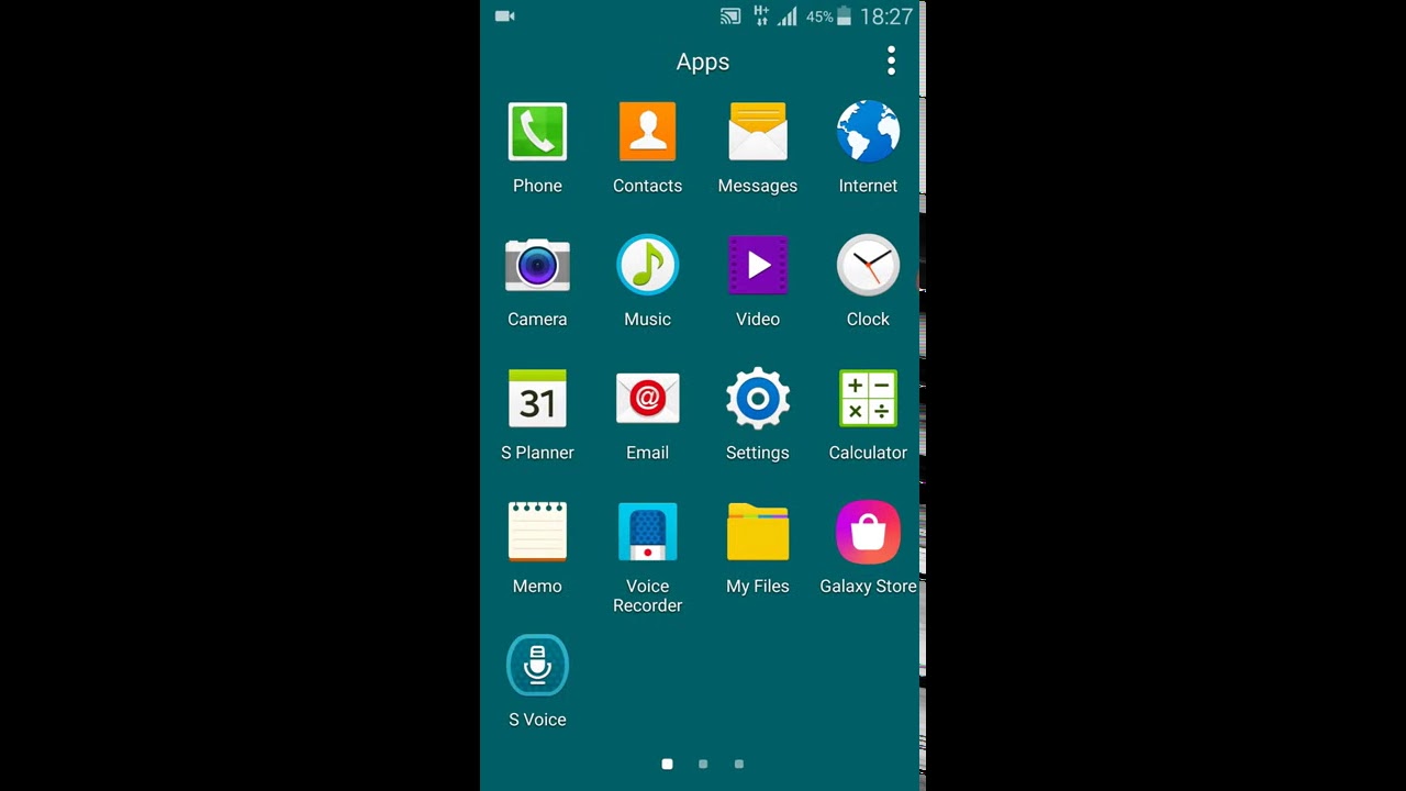 Samsung Galaxy S5 Wallpapers/Screen video