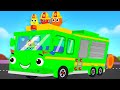 Wheels On The Firetruck, Fun Adventure Ride and Preschool Rhymes for Children