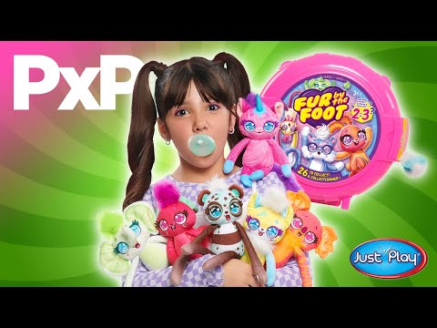 Unroll the fun with new Fur by the Foot plush! | A Toy Insider Play by Play
