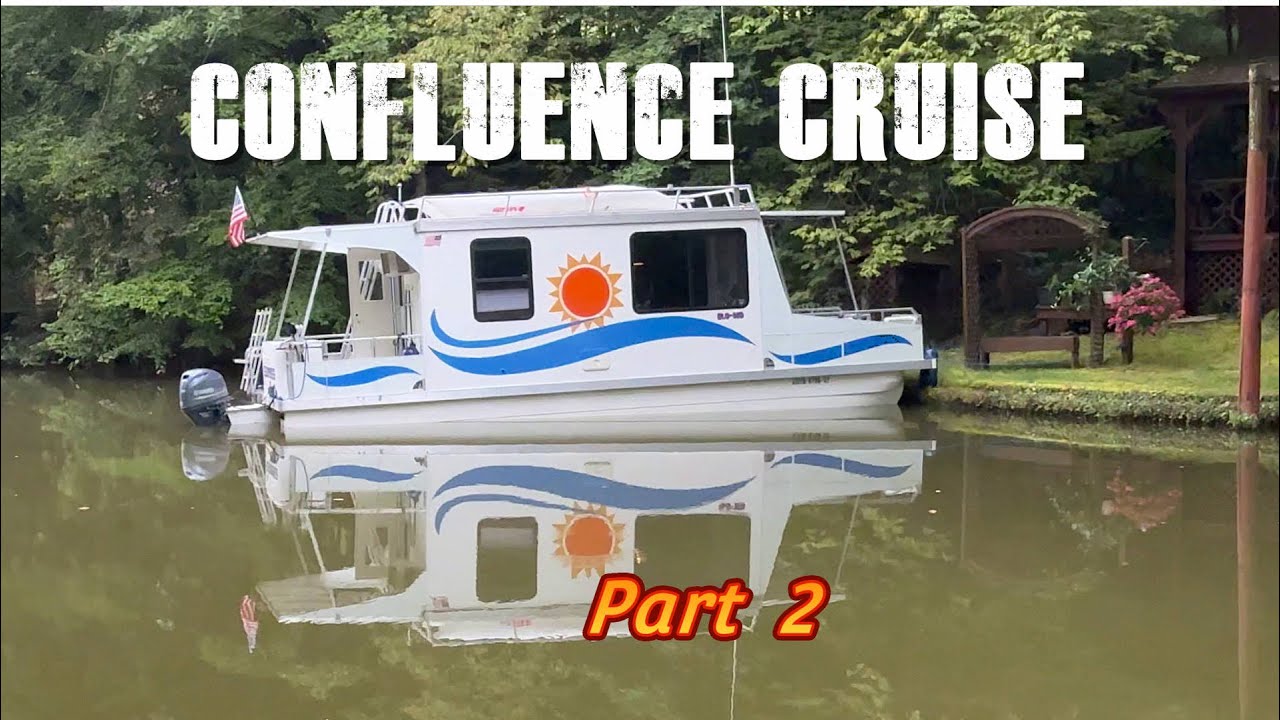 Часть 2 — Круиз на плавучем доме через Ноксвилл до слияния рек Холстон и Френч-Брод.