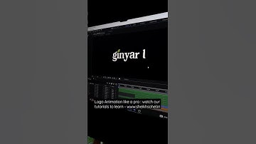 Pro logo animation | After effects | sheikh sohel