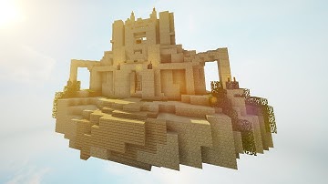 Recreating Oasis Mega Skywars (Main Mid) (Timelapse)