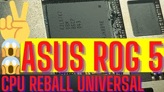 ASUS ROG 5 DEAD !! REBALL CPU RAM!UNIVERSAL STENCIL!!