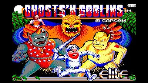 AMSTRAD CPC =+ GHOSTS ´ N ´ GOBLINS - 80´S NOSTALGIA += HALLOWEEN 2022