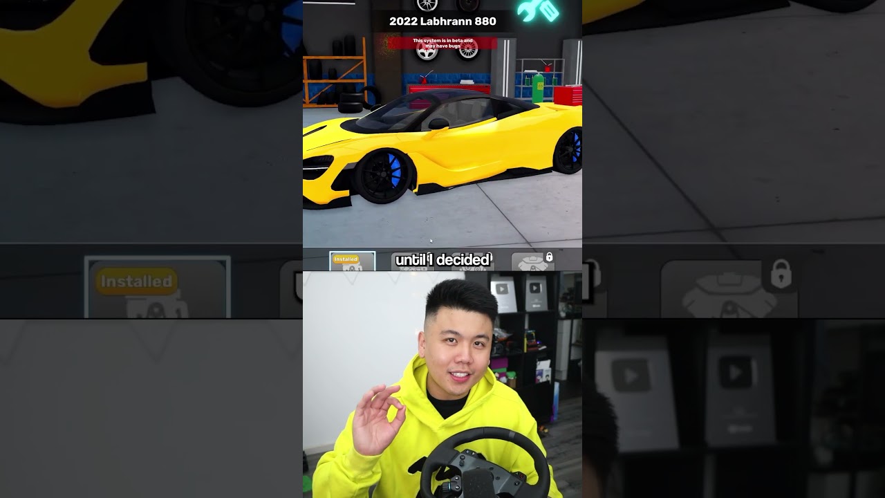 Using a Steering Wheel On Roblox...
