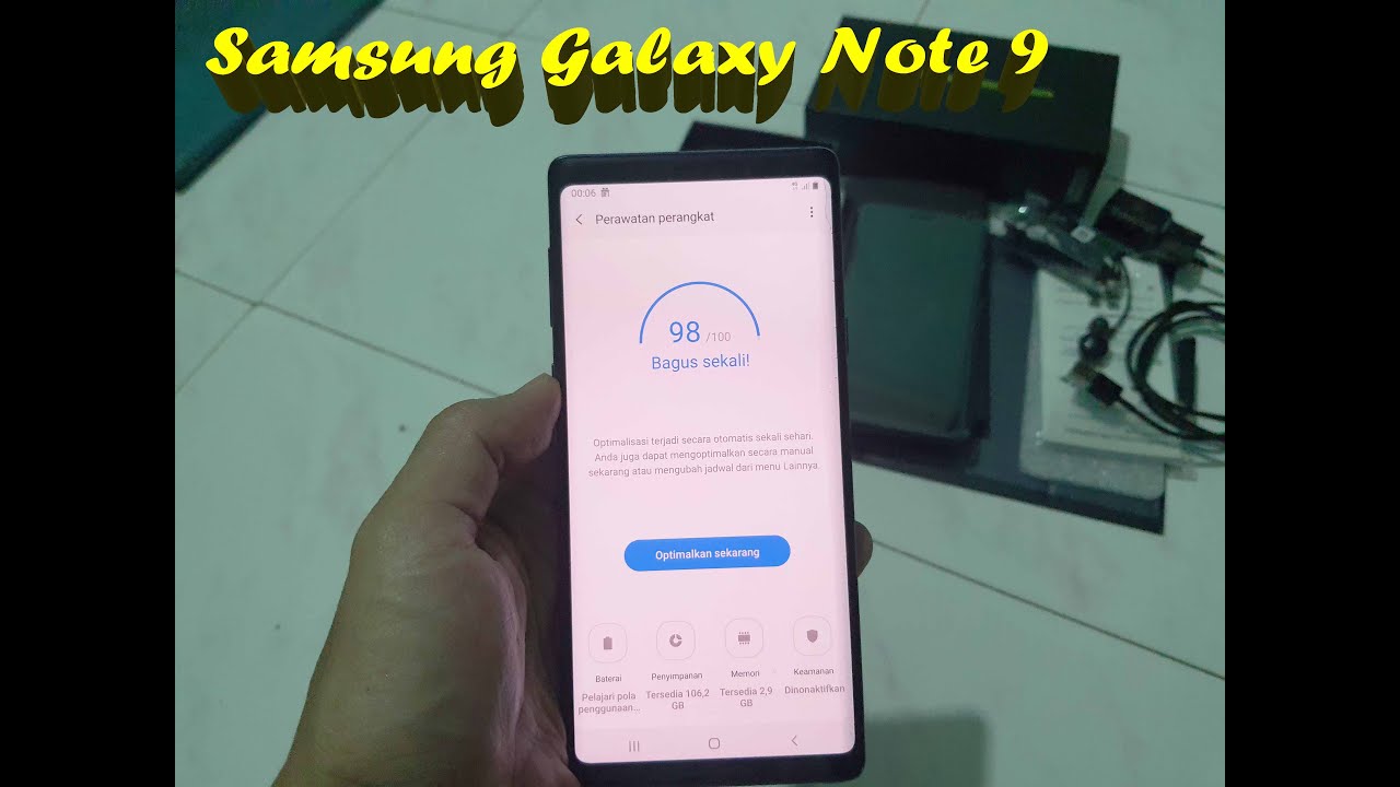 Samsung Galaxy Note 9 (Jual) - YouTube