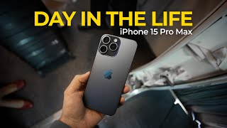 iPhone 15 Pro Max  Real Day In The Life Review (Battery & Camera Test)