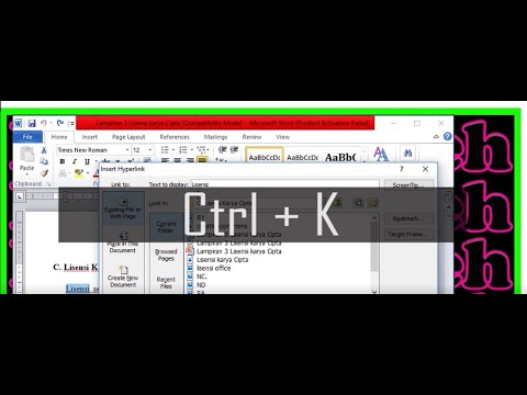 Video: Apakah yang dilakukan oleh Ctrl k dalam Photoshop?