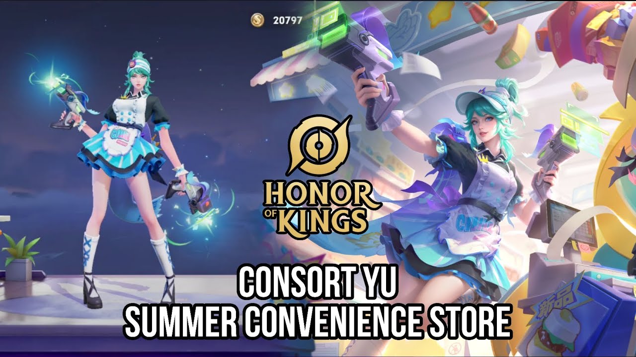 New Skin Consort Yu Summer Convenience Store Chinese Server Honor